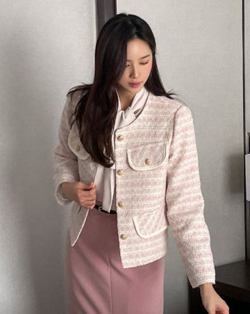 Alia Tweed Short Jacket